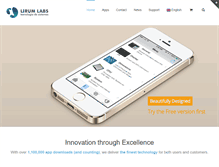 Tablet Screenshot of lirumlabs.com